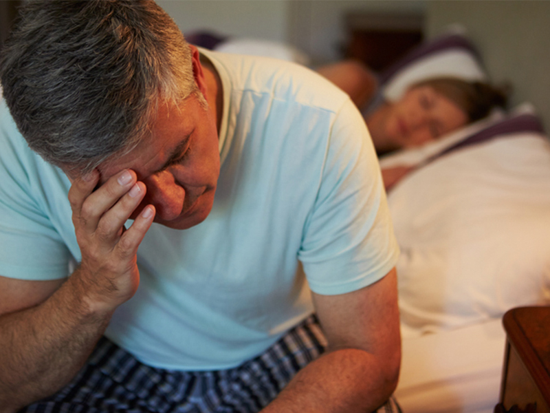 old couple having problem with Erectile Dysfunction