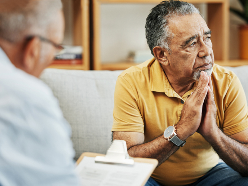 old couple having problem with Erectile Dysfunction